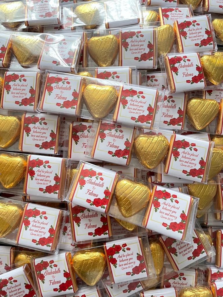 Trio/Duo/Single Neapolitan Chocolates - Design 1