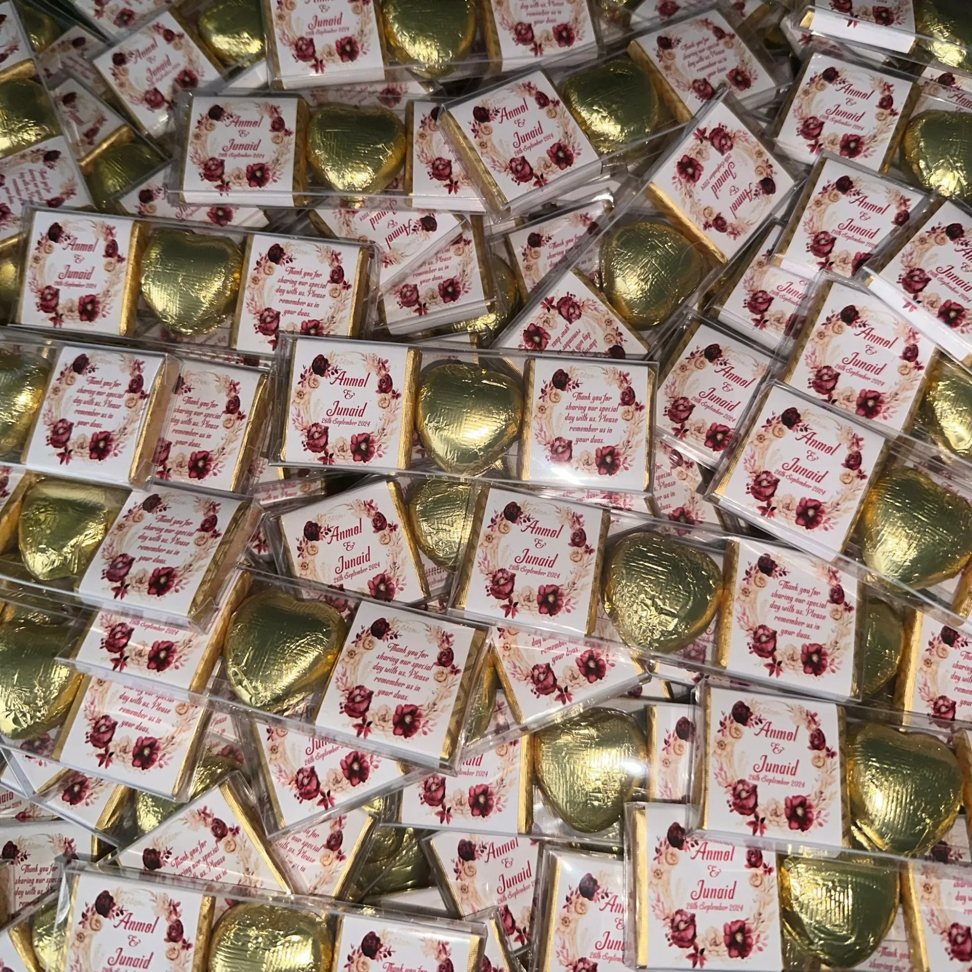 Trio/Duo/Single Neapolitan Chocolates - Design 16 - Image 2