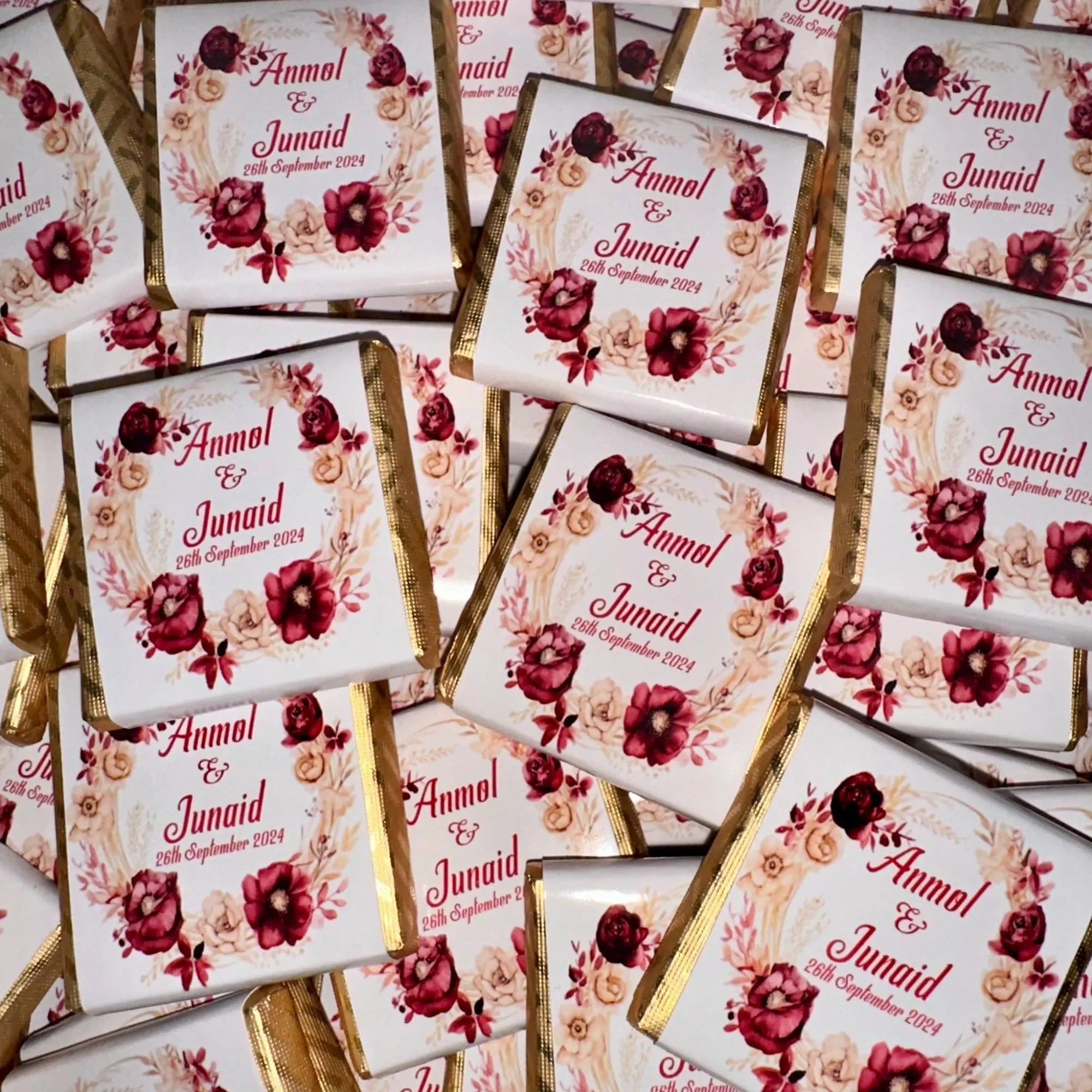 Trio/Duo/Single Neapolitan Chocolates - Design 16 - Image 3