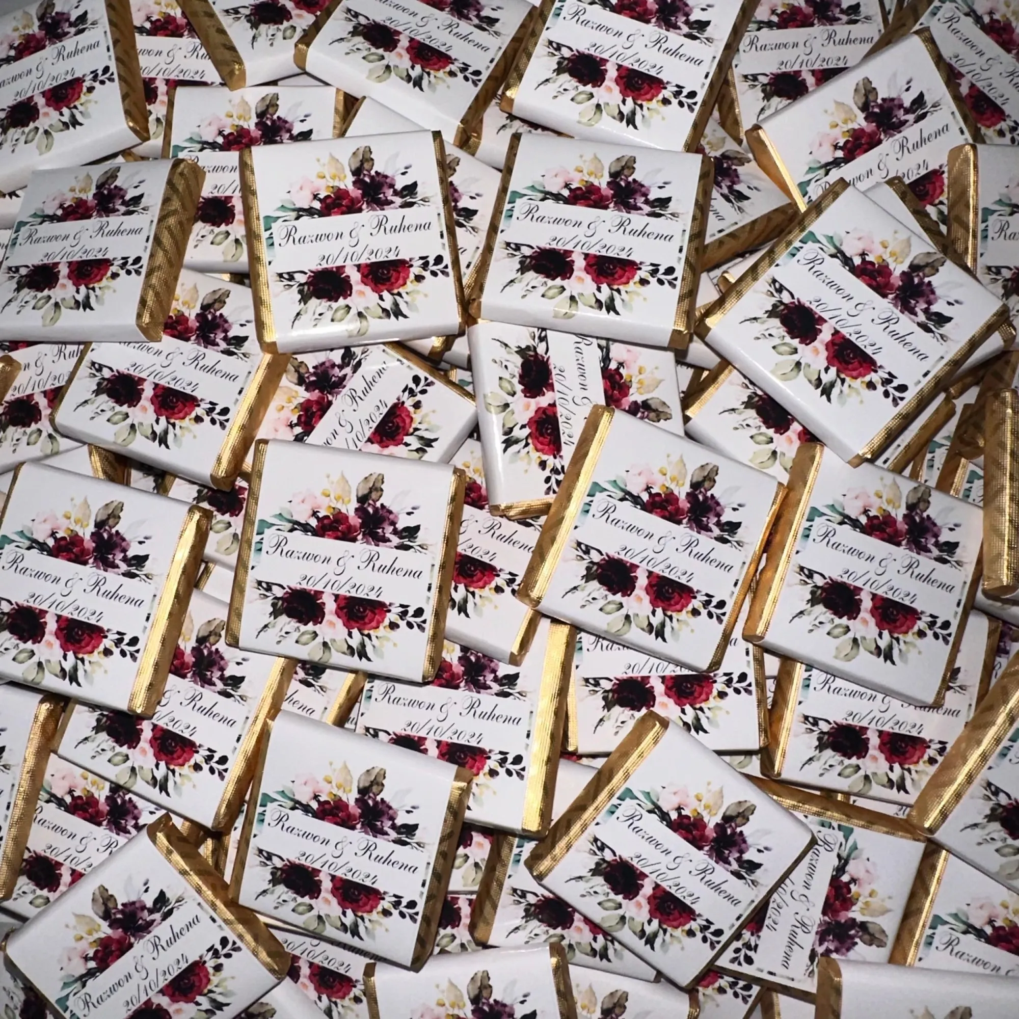 Trio/Duo/Single Neapolitan Chocolates - Design 17 - Image 2