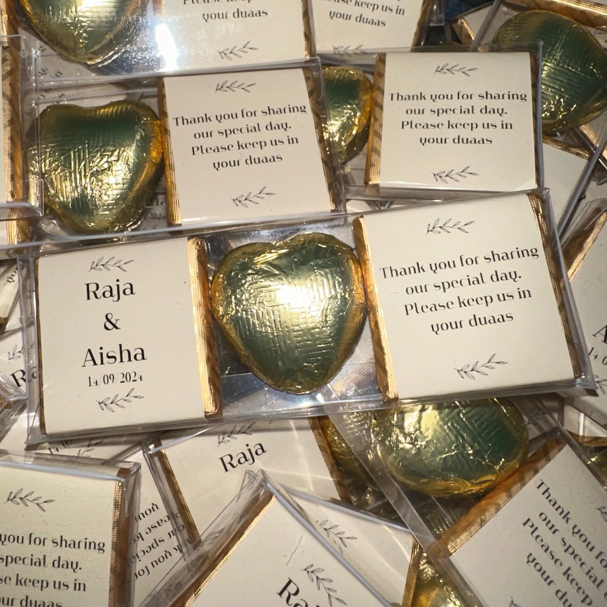 Trio/Duo/Single Neapolitan Chocolates - Design 18