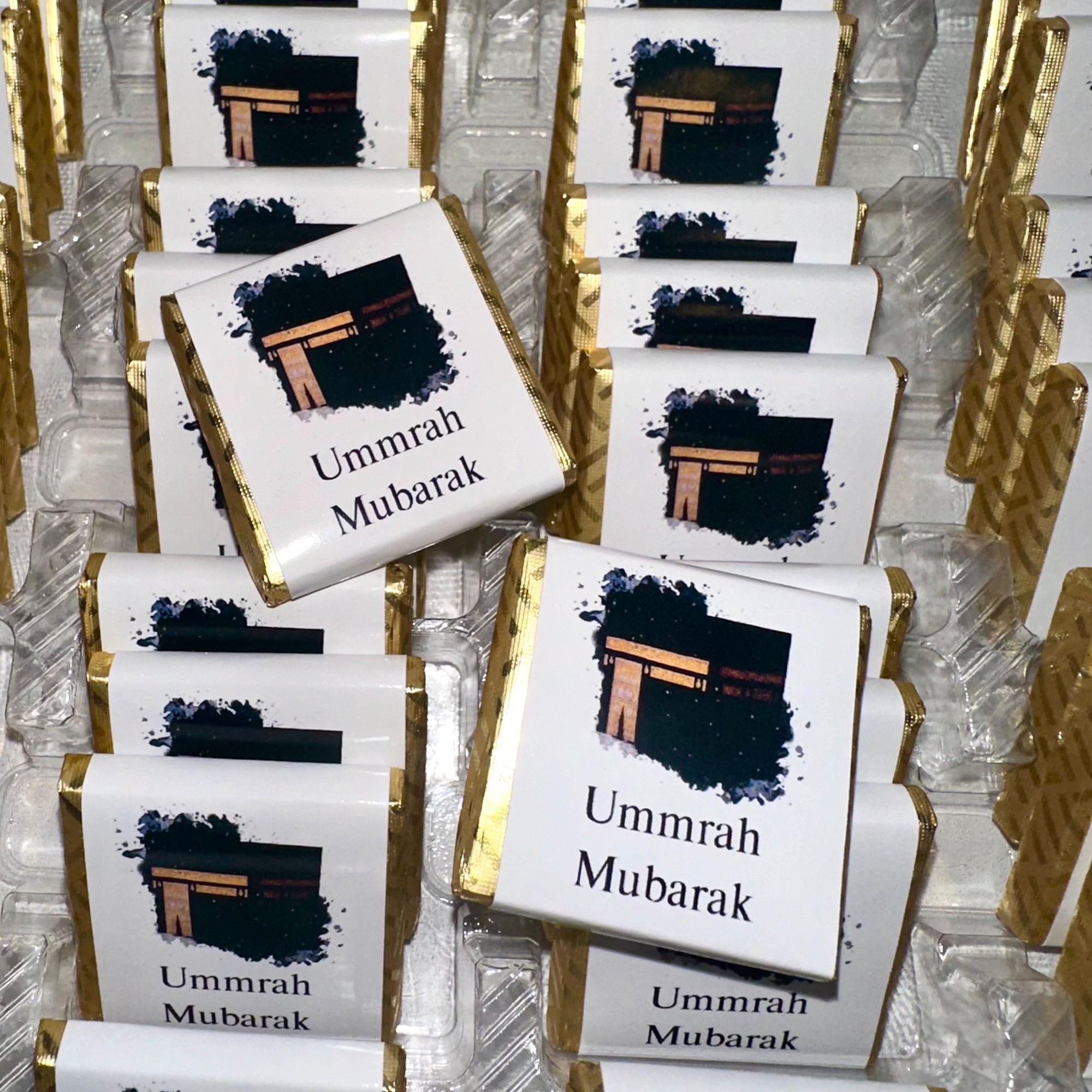 Chocolate Gift Box - Umrah Mubarak Design 2 - Image 2